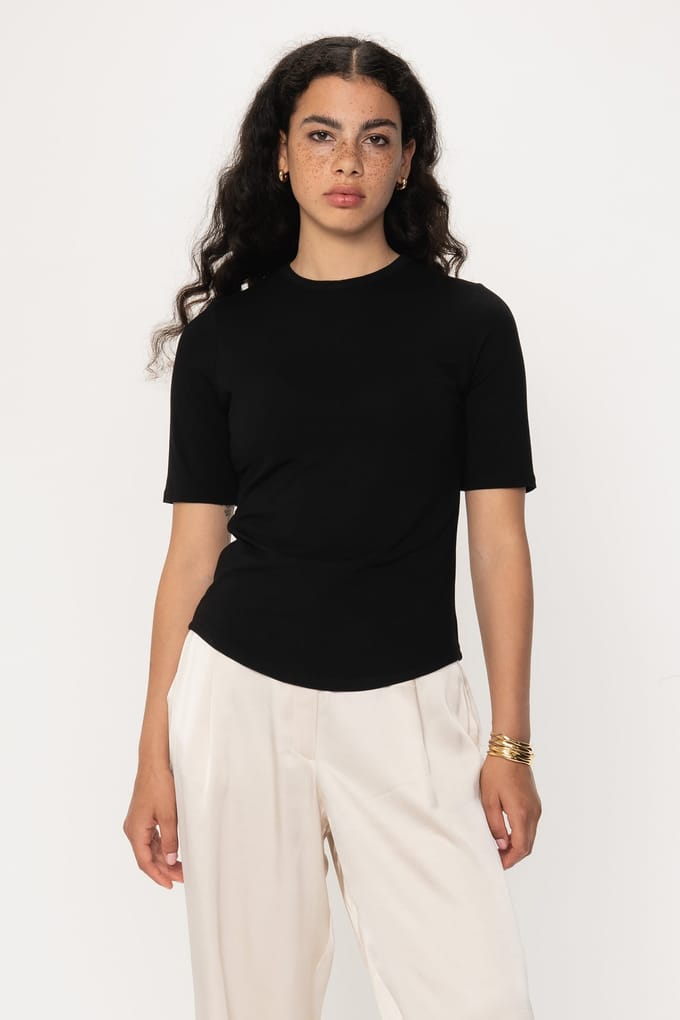 VIVEH Spica Top Black Größe: 44 | Hemden Outlet | Damen | Schwarz