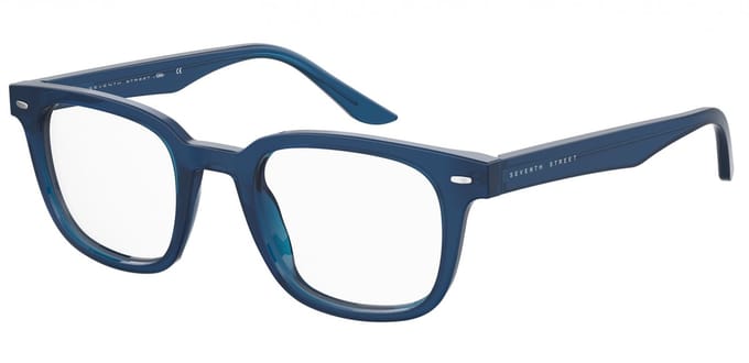 Seventh Street 7A 082 Blue 50/22/145 MAN Brilmonturen