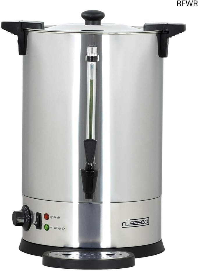 RFWR® Rvs Heetwaterdispenser 15 Liter met Instelbare Thermostaat
