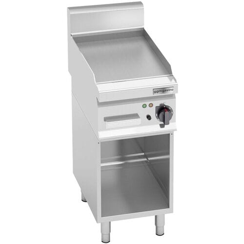 GGM Gastro Elektro Bratplatte - 4 kW - Glatt - inkl. Untergestell