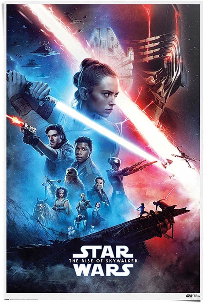 Poster The Rise of Skywalker - 91,5 x 61 - Papier - REINDERS