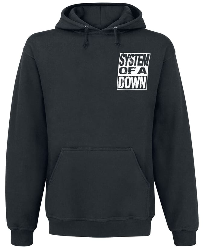 System Of A Down Trui met capuchon - System Waves - S tot XXL - voor Mannen - zwart