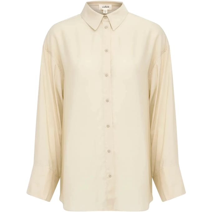 Damesblouse met lange mouwen Soaked in Luxury Leodora