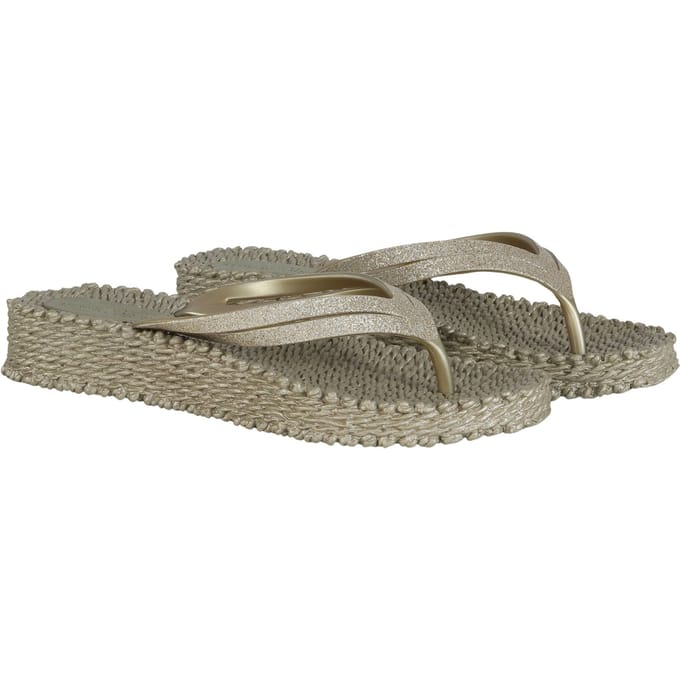 Gelaagde Sleehak Slippers Glitter Dames Ilse Jacobsen Hornbæk