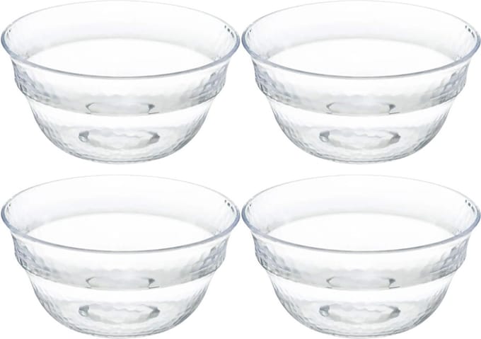 Secret de Gourmet - Kommetjes/Schaaltjes - kunststof - D13cm - Set 10x