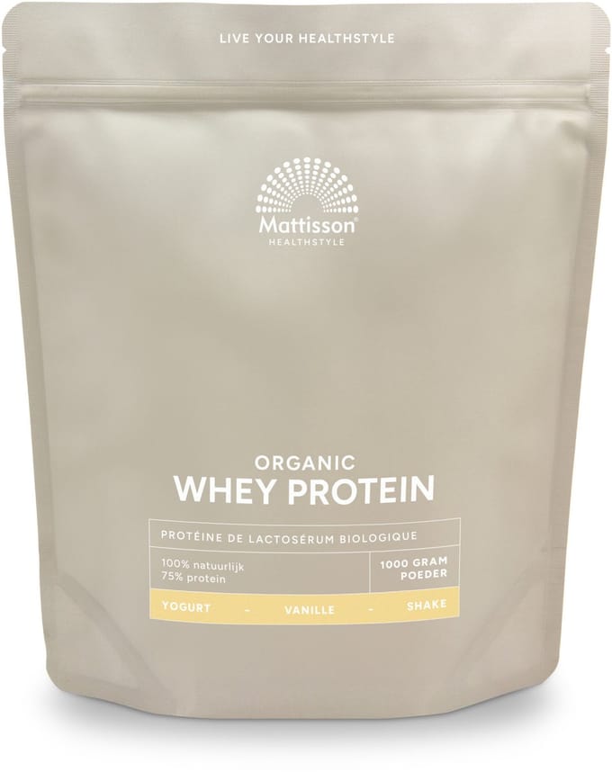 Mattisson HealthStyle Protein Poeder Vanille 1000GR