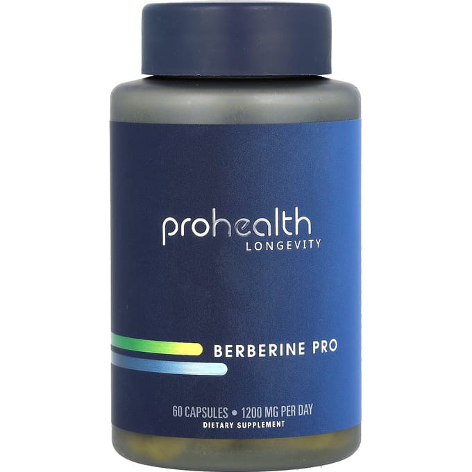 ProHealth Longevity, Berberine Pro, 1.200 mg, 60 capsules