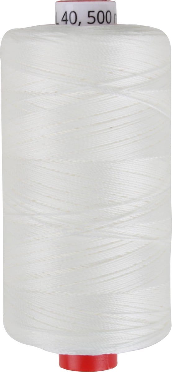 ESVO polyester garen, AMANN, dikte 40, 350 meter, UV-bestendig, wit