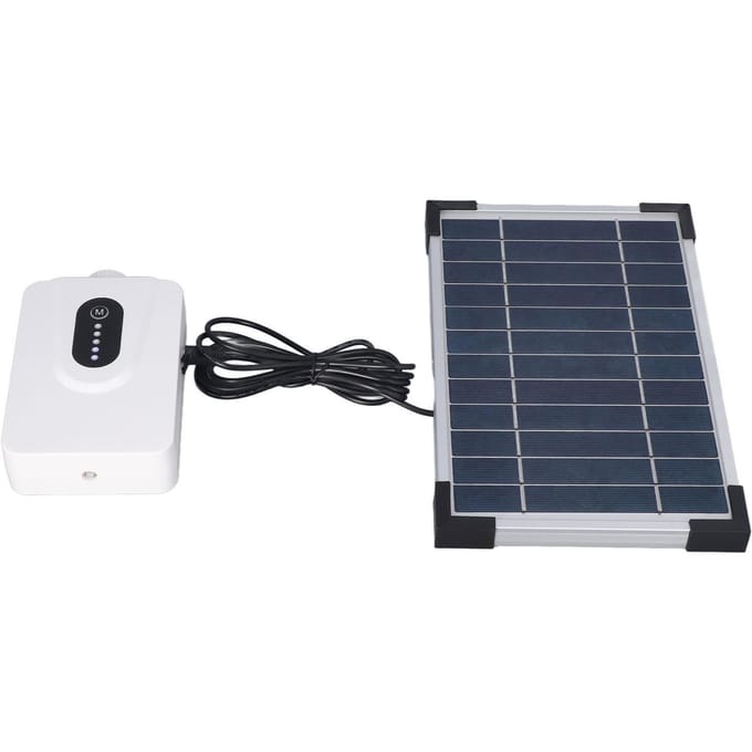 Zonneluchtpomp Instelbaar Groot Volume Laag Geluidsniveau Energiebesparend Zuurstofpomp Beluchter voor Vis