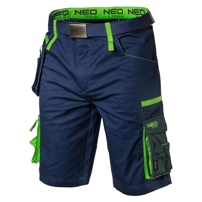NEO Premium - Kort Werksbroek - Multizakken - Elastisch - L