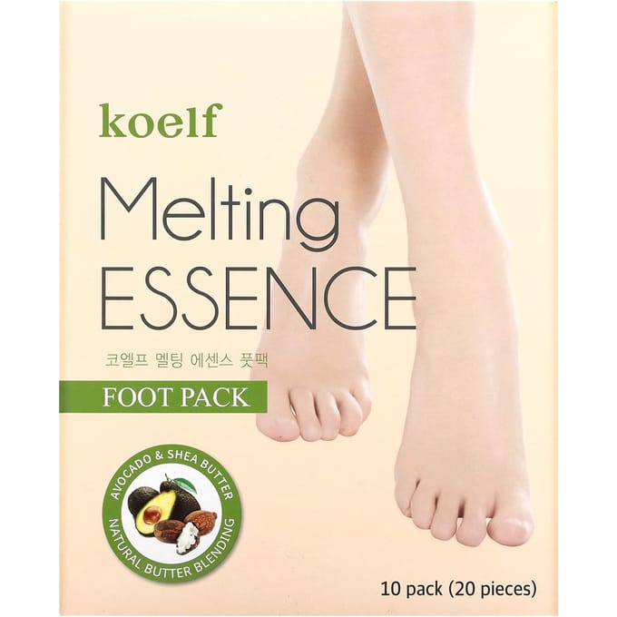 PETITFEE - koelf Melting Essence Foot Pack Set 2026 Version - 10 pairs