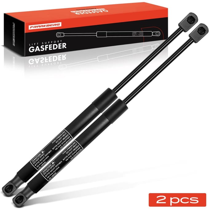 Frankberg 2x Gasveer Achterklep voor Ford Transit Bus E 1985-2000