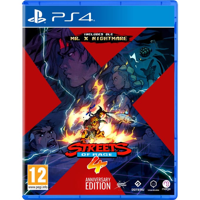 Streets of Rage 4 - Anniversary Edition - Sony PlayStation 4 - Fighting