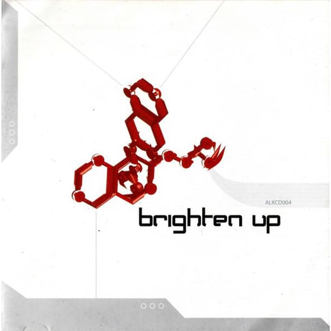CD DIVERSE ARTIESTEN, BLANKA, SYSTEM NIP - Brighten Up ALKCD004 Alkaloid Produc 2005 Japan Dans & Electronica Gebruikt red