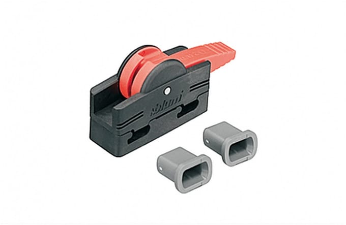 Blum Servo-Drive Flex kabelkoppelstuk en eindkap voor kabel
