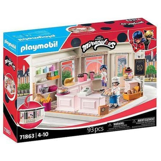 Playmobil Miraculous - Miraculous French Bakery -71863