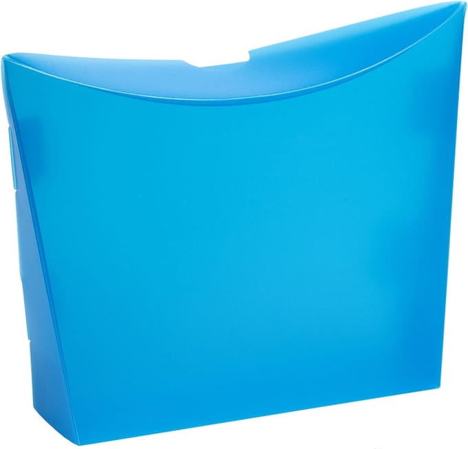 Cadeauverpakking, formaat 20x20x6cm BLAUW (10 stuks)