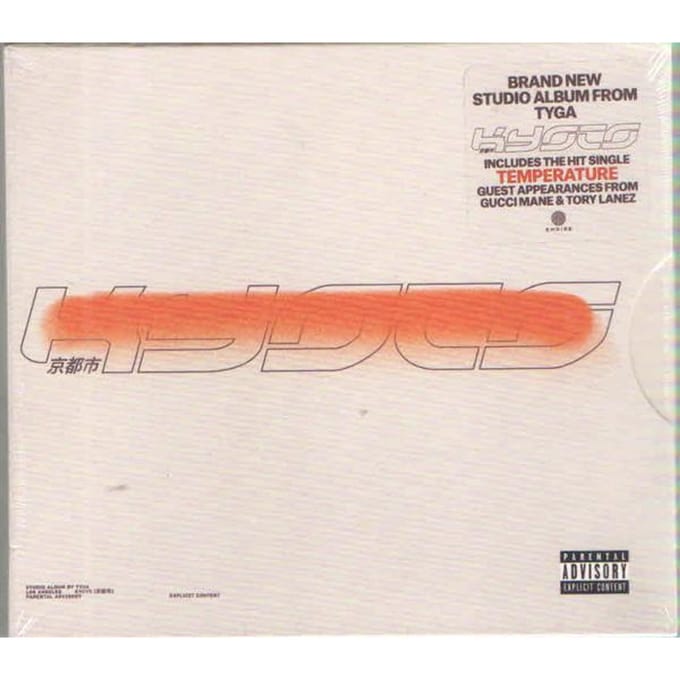 CD TYGA - KYOTO (IMPORT)  ERE381 Empire 2018 US Rap & Hip-Hop/R&B Gebruikt beige