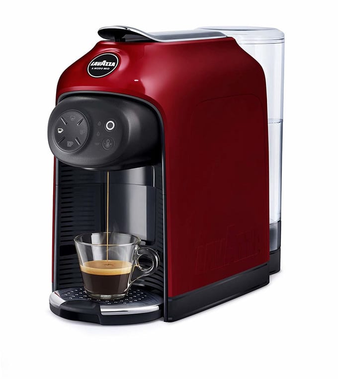 Lavazza Idola - Vrijstaande Koffiepadmachine - 1,1 liter - Rood