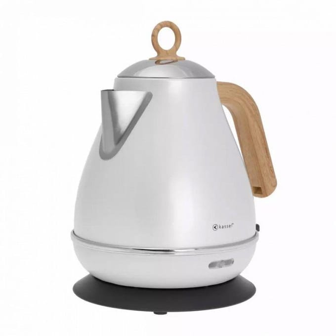 Kassel 93233 - Retro Waterkoker - 1,7L - RVS - Pearl