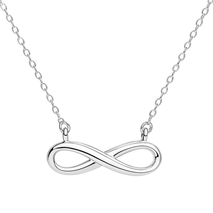 Zilveren infinity ketting – echt zilver