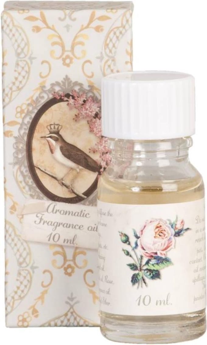 Glazen Geurolie aromatic - "Sweet Rose" - 10ml