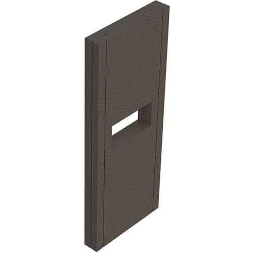 Schedel wall module room-high for shower place 250 x 100 x 17,5 cm VISION0045