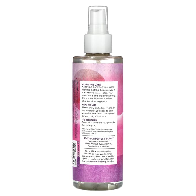 Lavendelwater, Kalmerende Mist, 237 ml(8 fl oz) pink