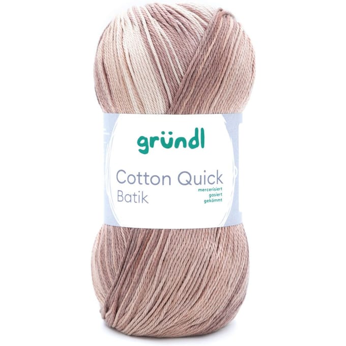 Gründl Cotton Quick Batik - Natuur/Bruin/Beige