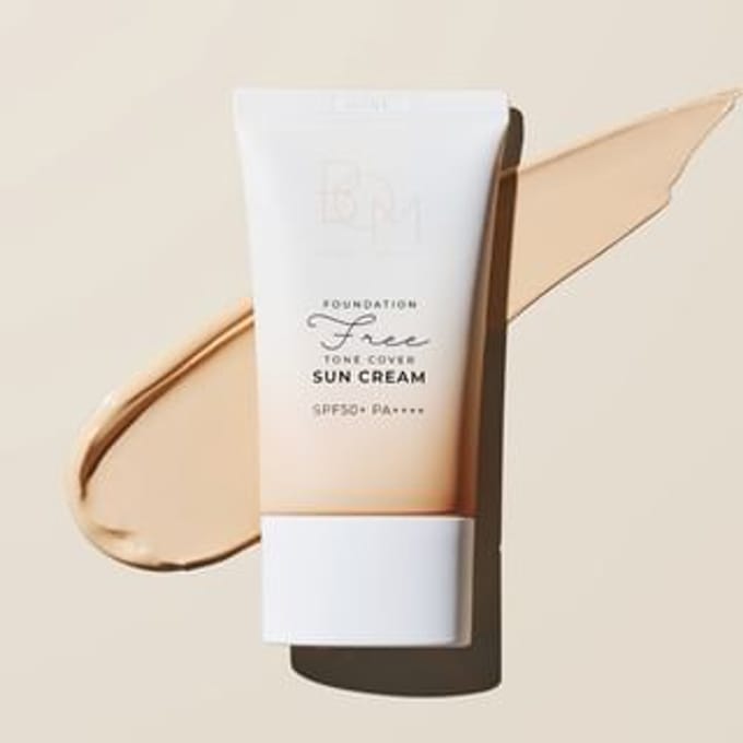 BOM - Foundation Free Tone Cover Sun Cream 50g