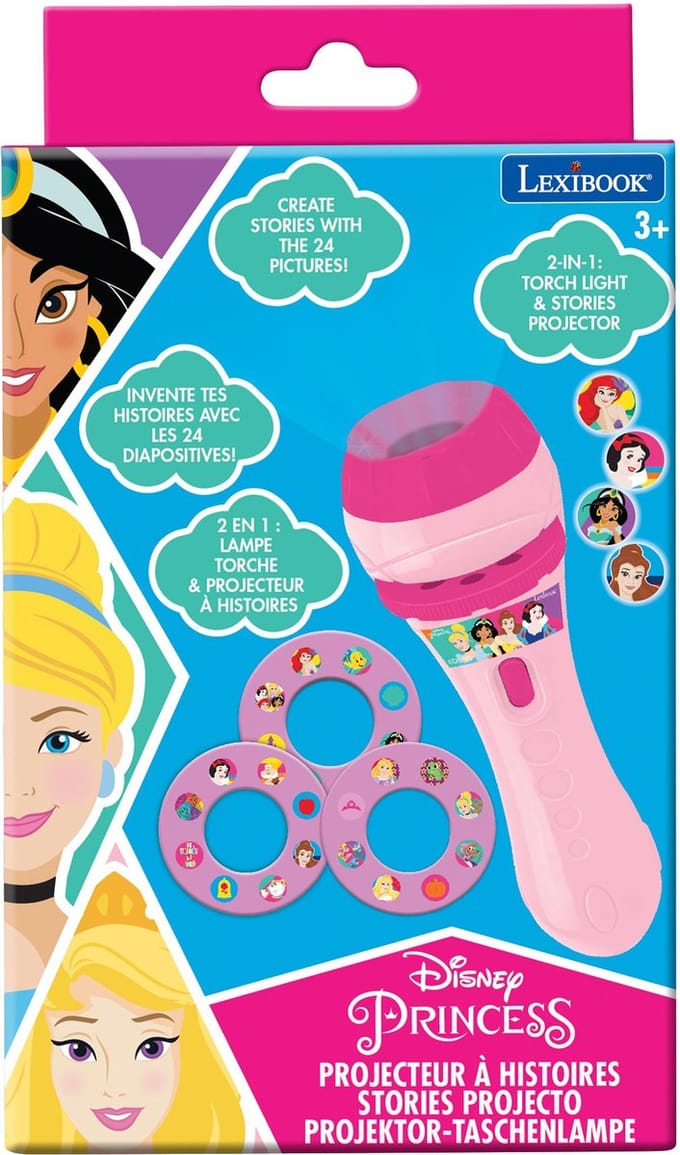 Disney Princesses Verhalenprojector en zaklamp