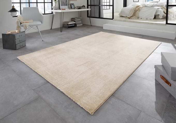 Design vloerkleed - Cambrai taupe/crème 120x170