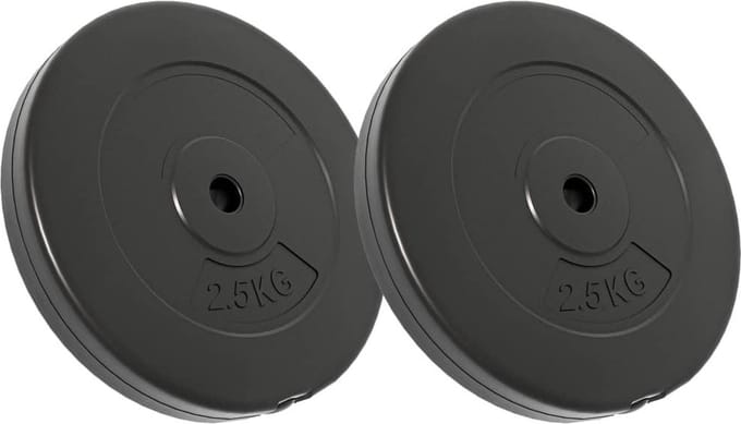 Viking Choice halterschijf gewichten set 20 kg - 26 mm diameter - 8x 2,5 kg