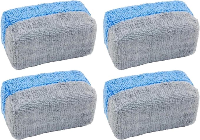 Wax Applicator Pad - Auto Detailer - Auto Polijsten - Krasvrij - 9x4x4cm - Stijl 1