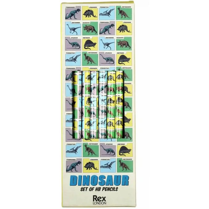 Hb potloden Rex London Prehistoric Land (x6)
