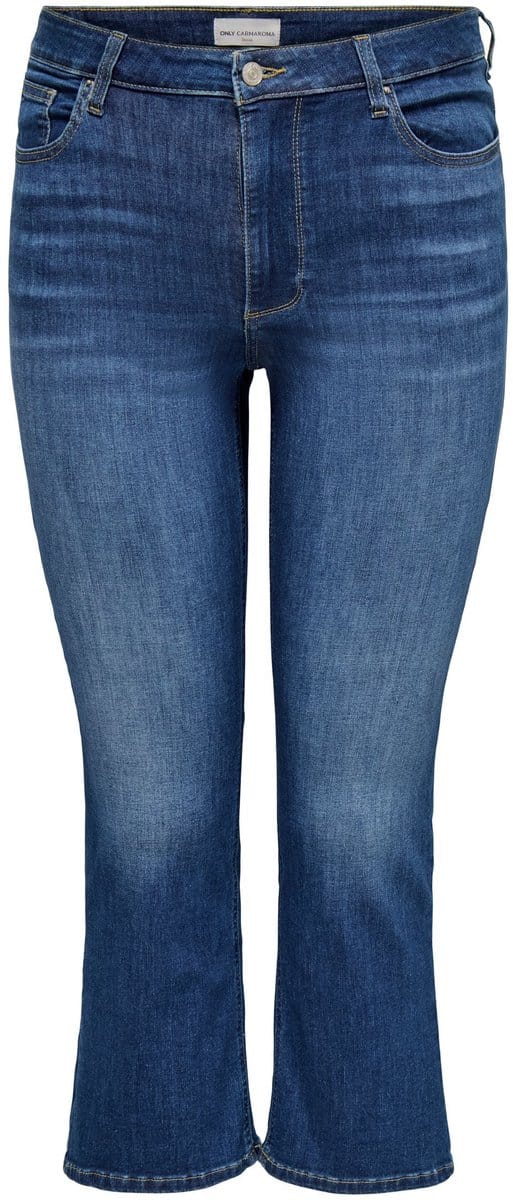 ONLY Carmakoma Flared fit jeans CARKENYA Mid waist Flared fit Enkel lengte Jeans