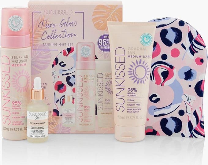 Sunkissed - Pure Glow Collection - Zelfbruiner Geschenkset - Medium
