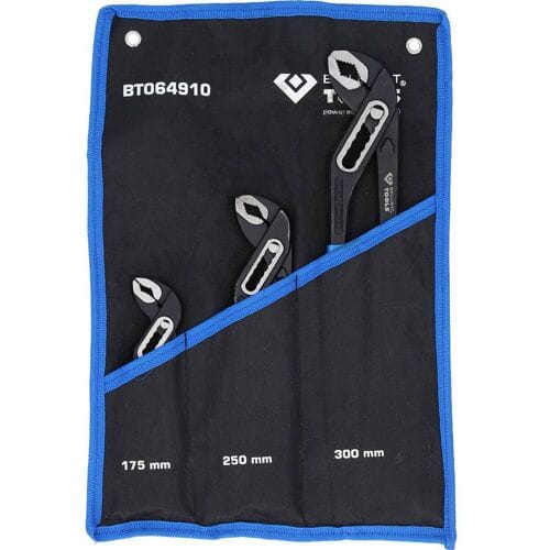 BRILLIANT TOOLS Waterpomptangenset 3-delig 7"10" 12" - BT064910