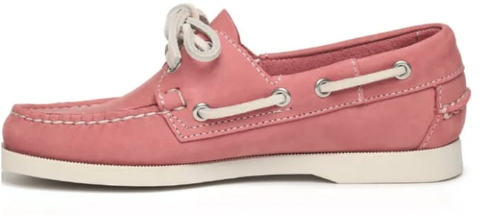 Sebago Dockside W Portland Pink/White