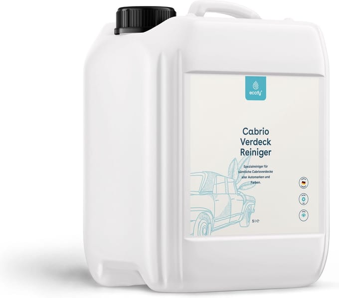 eco:fy® Cabriokapreiniger • duurzame reiniging van vuil