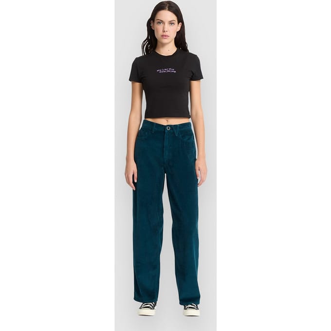 Volcom Weellow II Cord Broek blauw
