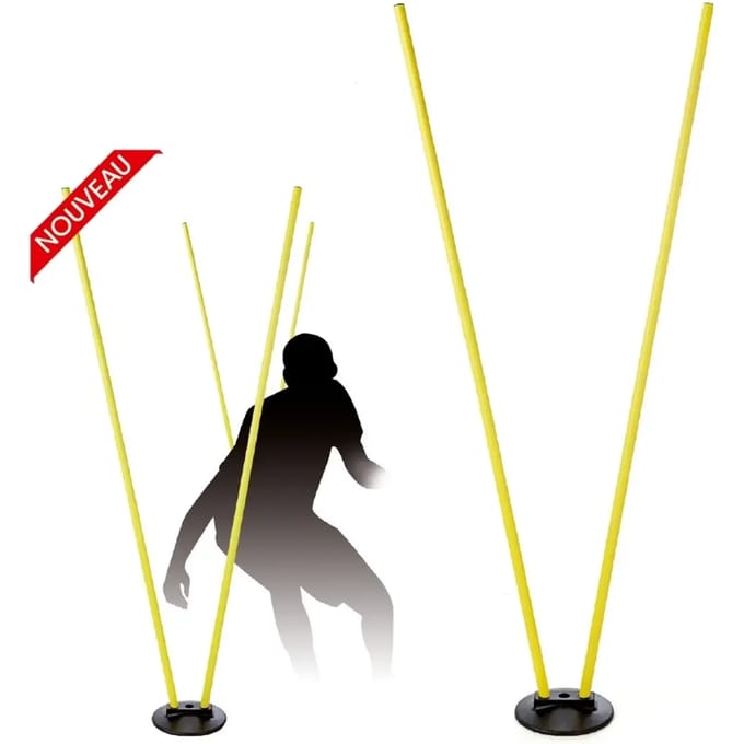 3-gaats slalom post synthetisch veld Tremblay CT