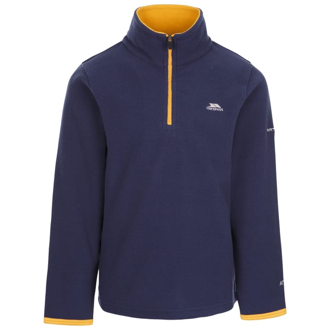Trespass Jongens Etto Airtrap Microfleece (Marine)