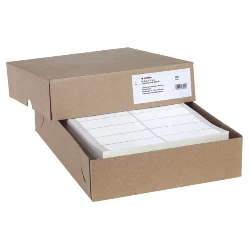 Etikett HERMA 8220 88,9x35,7mm 2-bahnig weiß 8000 Stück