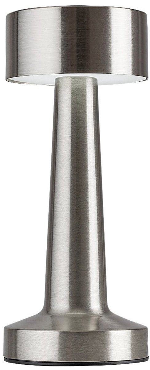 Rabalux Senan - Tafellamp - LED 2.7W oplaadbare tafellamp - Zilver