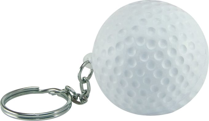 20 stuks Sleutelhanger met Antistress Golfbal