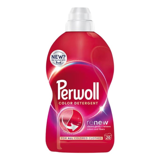 Perwoll Renew Color Lessive Liquide pour Couleurs 1L (20 Lavages)