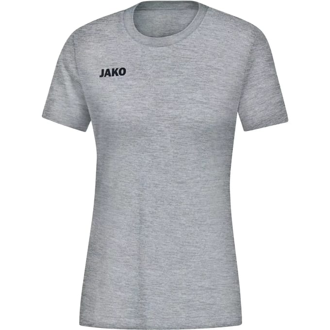 Jako Base T-Shirt Dames - Lichtgrijs Gemeleerd | Maat: 40