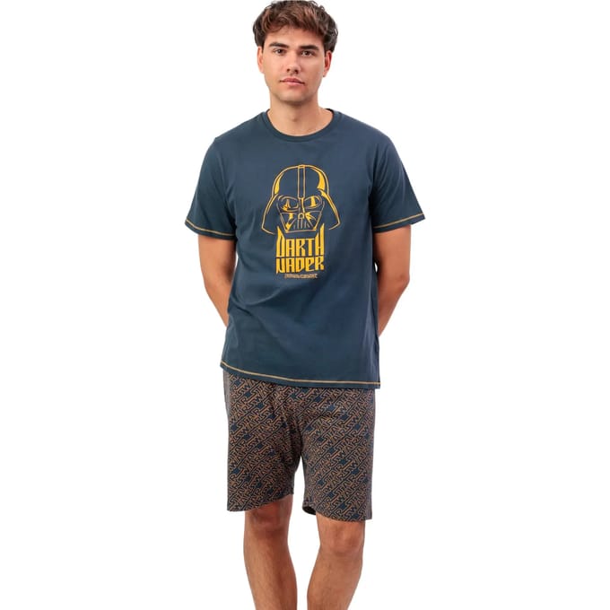 Pyjama-sets Admas Pyjamashort t-shirt Darth Vader Star Wars