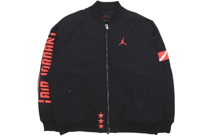 Vestes Jordan Air pour Homme Col Baseball Modéré Pilote S red